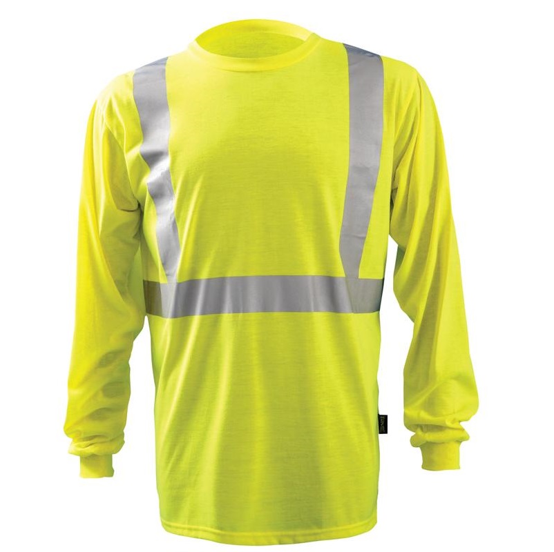 Class 2 Long-Sleeve Wicking T-Shirt in Yellow